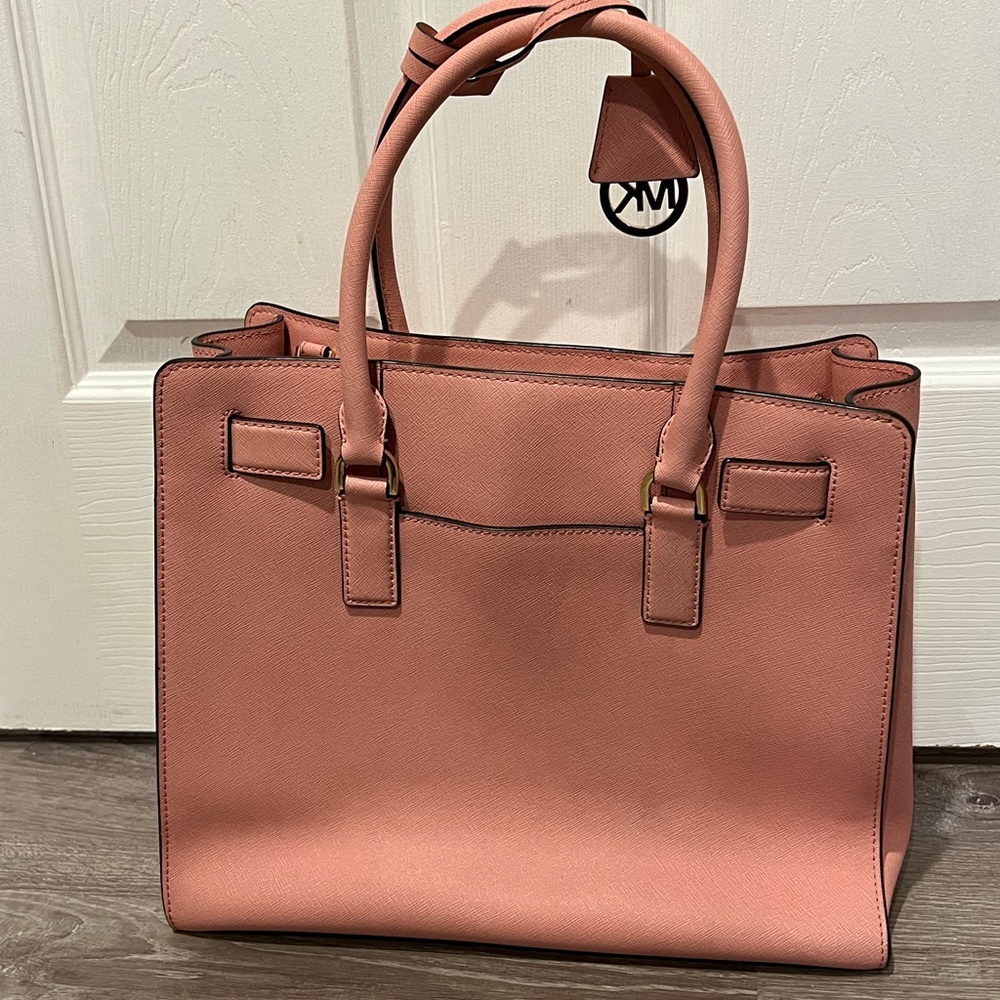 NWOT- Dillon Large Saffiano Leather Satchel- Michael Kors - Picture 9 of 11